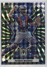 2022 Panini Mosaic Rookies Green Swirl Prizm 2/12 Patrick Mazeika #234 19gz