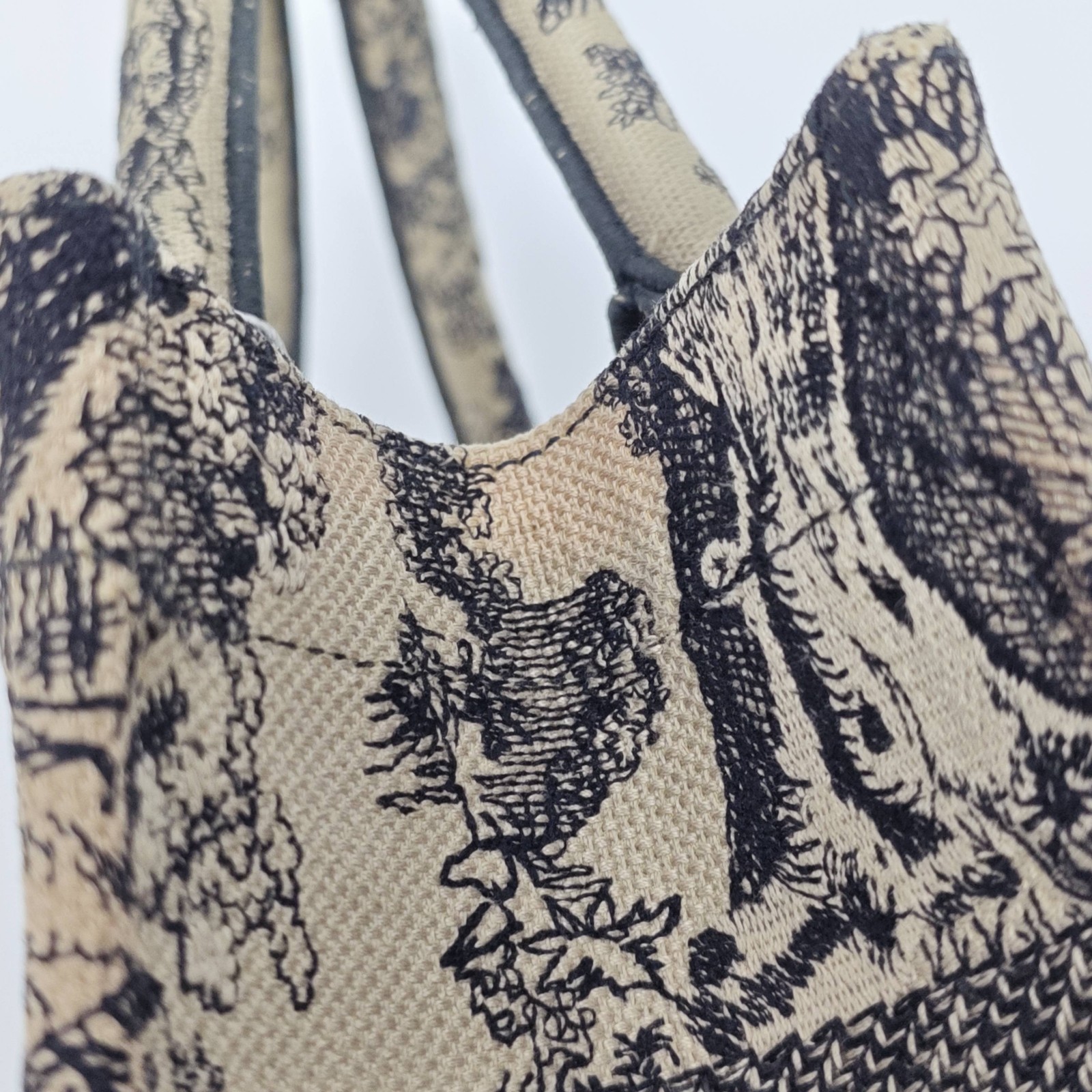 Dior Pre-Owned Authentic Tote Monogram Free Tracked Shipping — image 20