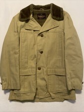 Vintage Coat 70’s Campus Outerwear Mens Lined Brown Size 42 Made In USA Jacket