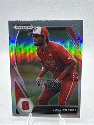 2021 Panini Prizm Draft Picks - Jose Torres #PDP89 Silver Prizm (RC)