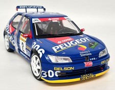 Solido 1/18 Peugeot 306 Maxi Rally De Aviles 1997 Ascona #2 Diecast Model Car