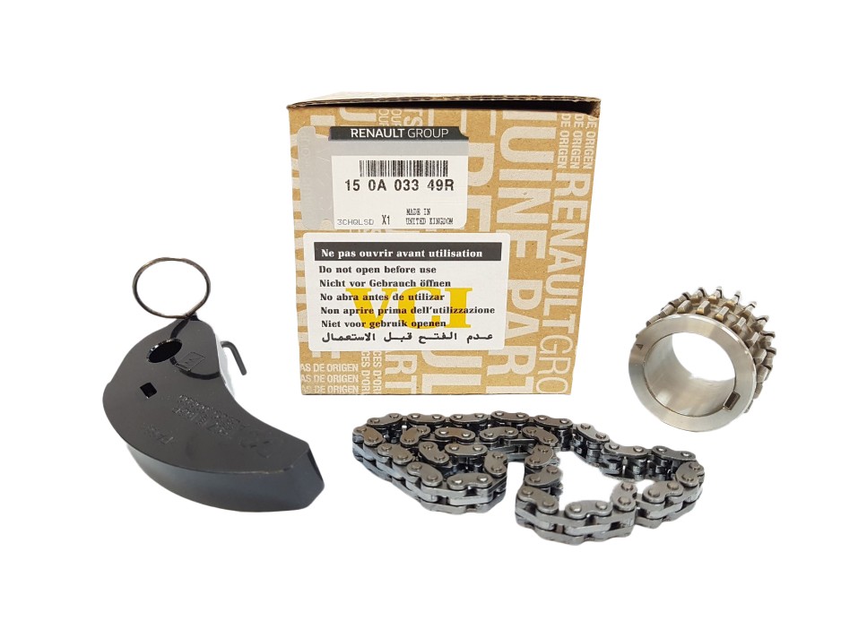 Jeu de chaine pompe à huile Dacia Duster Sandero II Logan II moteur essence A2810500500