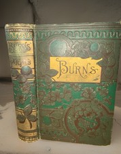 Robert Burns Poetical Works Illustrated Hardcover 1884 Belford, Clarke & Co.