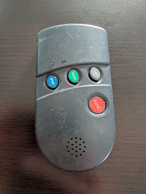 Honeywell ADEMCO 5804BD Bi-Directional 4-Button Wireless Key Belt Clip
