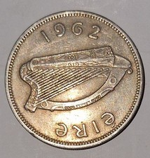 1962 IRELAND FLORIN FREE.A STUNNING DESIGN AND A MUST HAVE COIN TO COLLECT 👇🏻