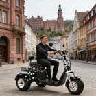 Geschwindigkeit 45-55KM/H EU DE COC-Straßenzugelassene Elektroroller 4000W Motor