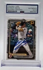 Konnor Griffin Signed 2024 1st Bowman Draft  Paper Card # BD-22 PSA/DNA Pirates