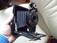 Kodak Hawk Eye Model B, 2A, in Sleeve, with Booklet, uses 116 Film, Shutter OK