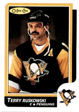 1986-87 O-Pee-Chee #111 Terry Ruskowski Pittsburgh Penguins