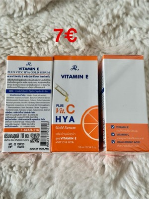 Vit E Plus Vit C Serum Gold Serum