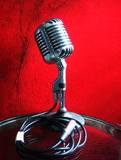 Vintage 1940's Shure 55 "Fatboy" dynamic cardiod microphone Elvis w extras WORKS