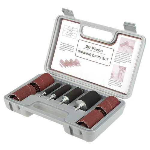 DEWIN Drum Sanding Kit, Spindle Sanding Woodworking Drum Sander Tool - View #8