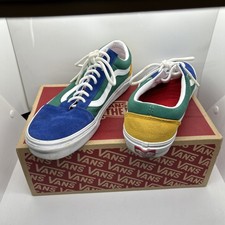 Vans Old Skool Yacht Club Unisex Sneakers M7.5/W9 Multi Color Skateboard Shoes