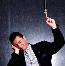 Italian TV and radio host Geg� Telesforo Rome Italy circa 1988 Old Photo