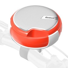 Portable Bluetooth Speaker for Bike, IP54 Waterproof Bike Speaker with Pro Red