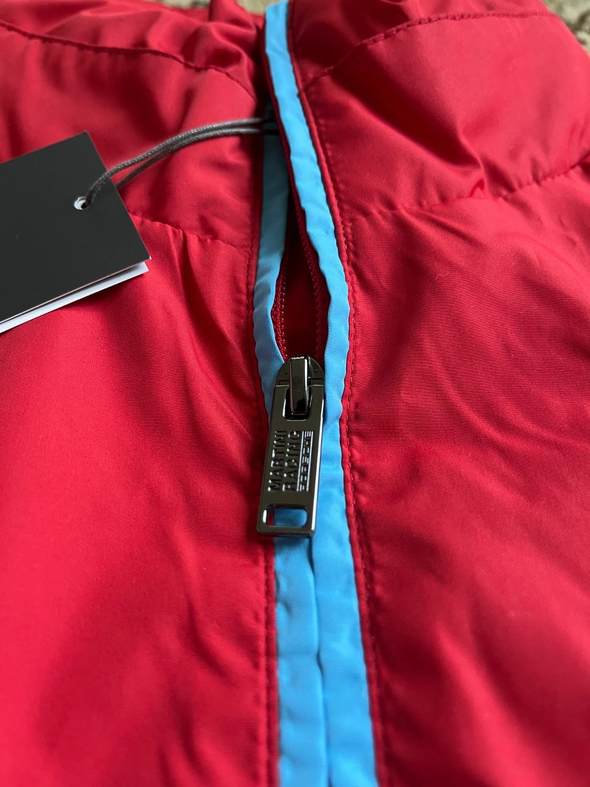 Porsche Martini Racing Jacket Red Size US L with Tags, windbreaker image 4