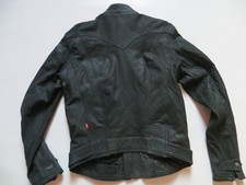 Levi's Biker Lederjacke Gr. M Schwarz, TOP ! Echt Leder Jacke Made in Portugal !
