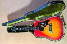 Morris Dreadnought Acoustic Guitar With Hard ...
