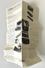 Canon Power Winder A Instruction Manual