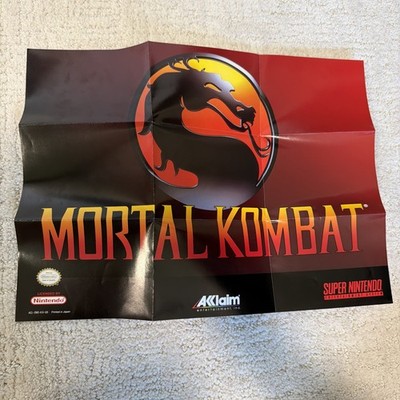Mortal Kombat Mini-poster SNES