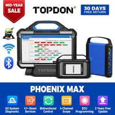TOPDON Phoenix Max Scope Bundle J2534 ECU Pro...