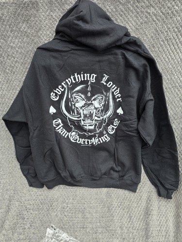 Very RARE OFFICIAL Motorhead Everything Louder Than Everything Else Hoodie XL. - Picture 3 of 7