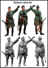 EVOLUTION MINIATURES 1:35 EM-35128 WWII GERMAN OFFICER 1 FIGURE