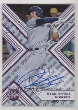 2018 Panini Elite Extra Edition Aspirations Purple 39/100 Ryan Jeffers Auto 1j2
