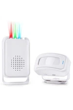 Motion Sensor alarm/chime/alert with LED is-sf20r