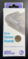 Clear Corner Guards for Sharp Corners, 4 CT, Clear, Kidkusion, Toddler