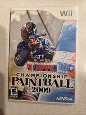 NPPL Championship Paintball 2009 - NINTENDO Wii (COMPLETE / CIB / TESTED)