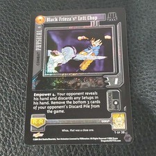 Black Frieza's Left Chop 10 Limited Alt Foil Dragon Ball Z DBZ GT CCG Score LP
