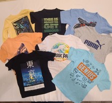 Bundle of 8 Boys Various Tee Shirts - Size 5-6