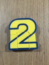 NUMBER 2 - Alpha Bots Transformer Robot Alphabet Lakeshore Learning Vintage