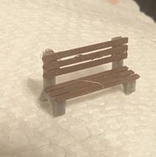 O scale 1:48 3D Printed park bench x10 Lionel MTH