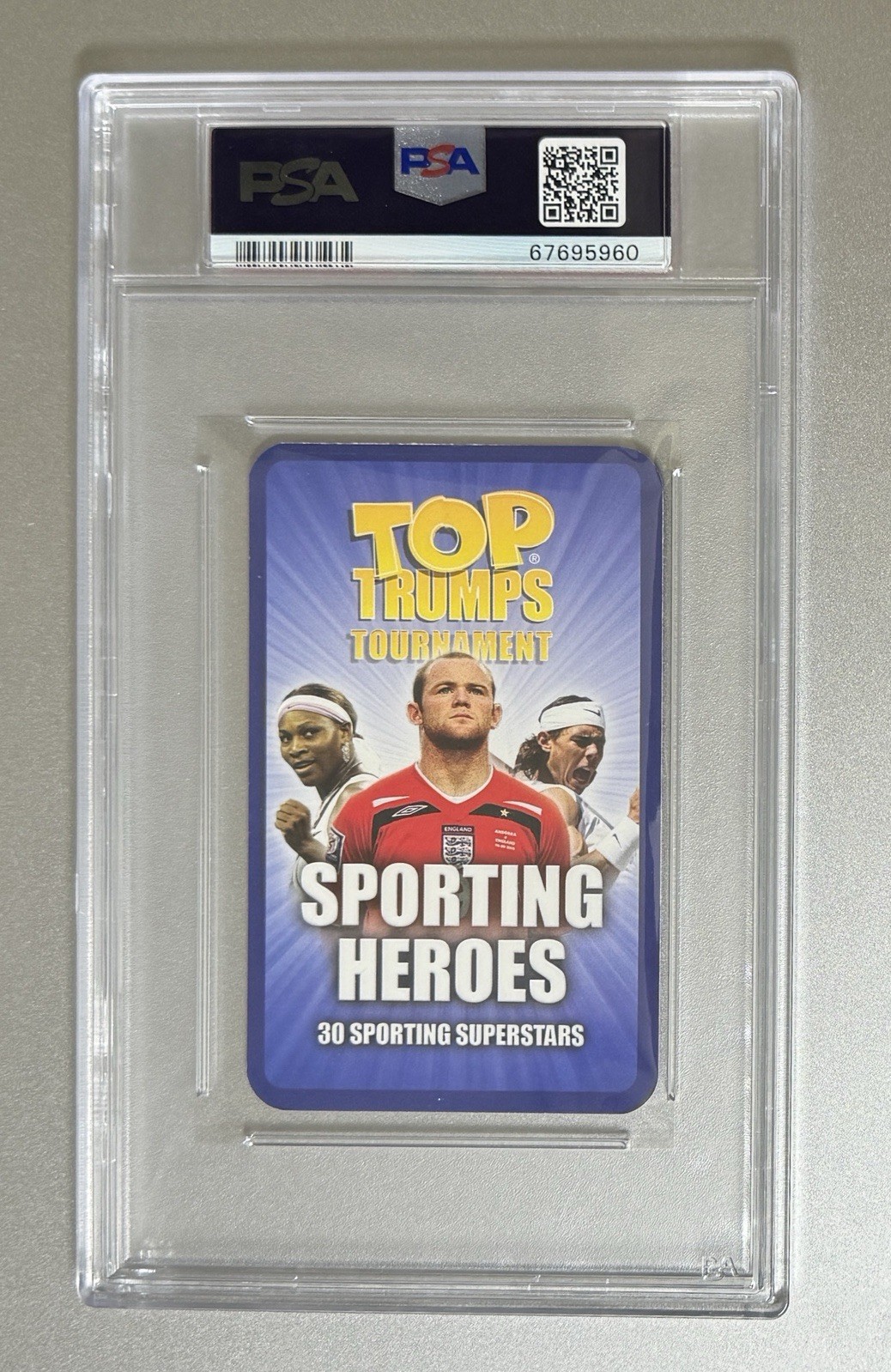 2009 Top Triumps Tournament Lewis Hamilton Sporting Heroes PSA 7 view 2
