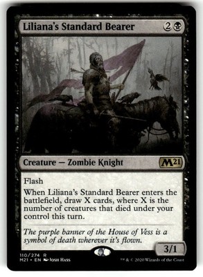 Liliana's Standard Bearer Core Set 2021 Regular MTG