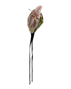 Bandeau femme Gucci Lily soie rose M