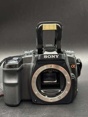Sony Alpha a100 10.2MP Digital SLR Camera - Black (Body Only) for