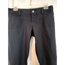 Athleta Black Flat Front Casual Pants. Size 4