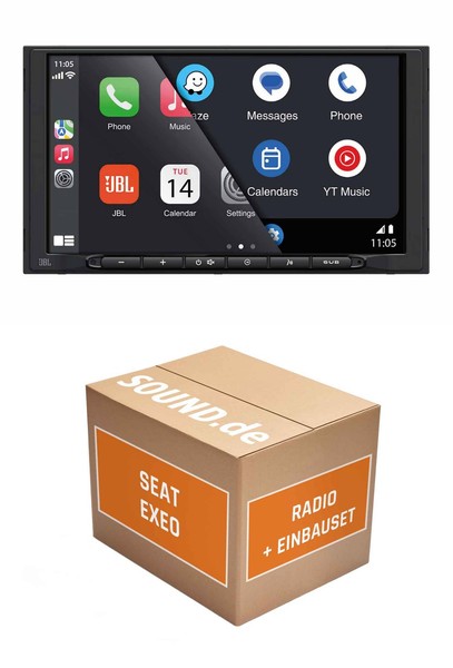 Autoradio Jbl Legend 700D FüR Seat Exeo 3R + Navigation + Soundsystem Carplay Wi-image