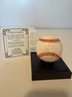 Barry Bonds Signed Baseball Score Board COA Autographed MLB Ball