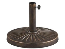 Supporto Per Ombrello 592002, Resina, Ferro, Bronzo, Diametro 46 X 33 Cm - A