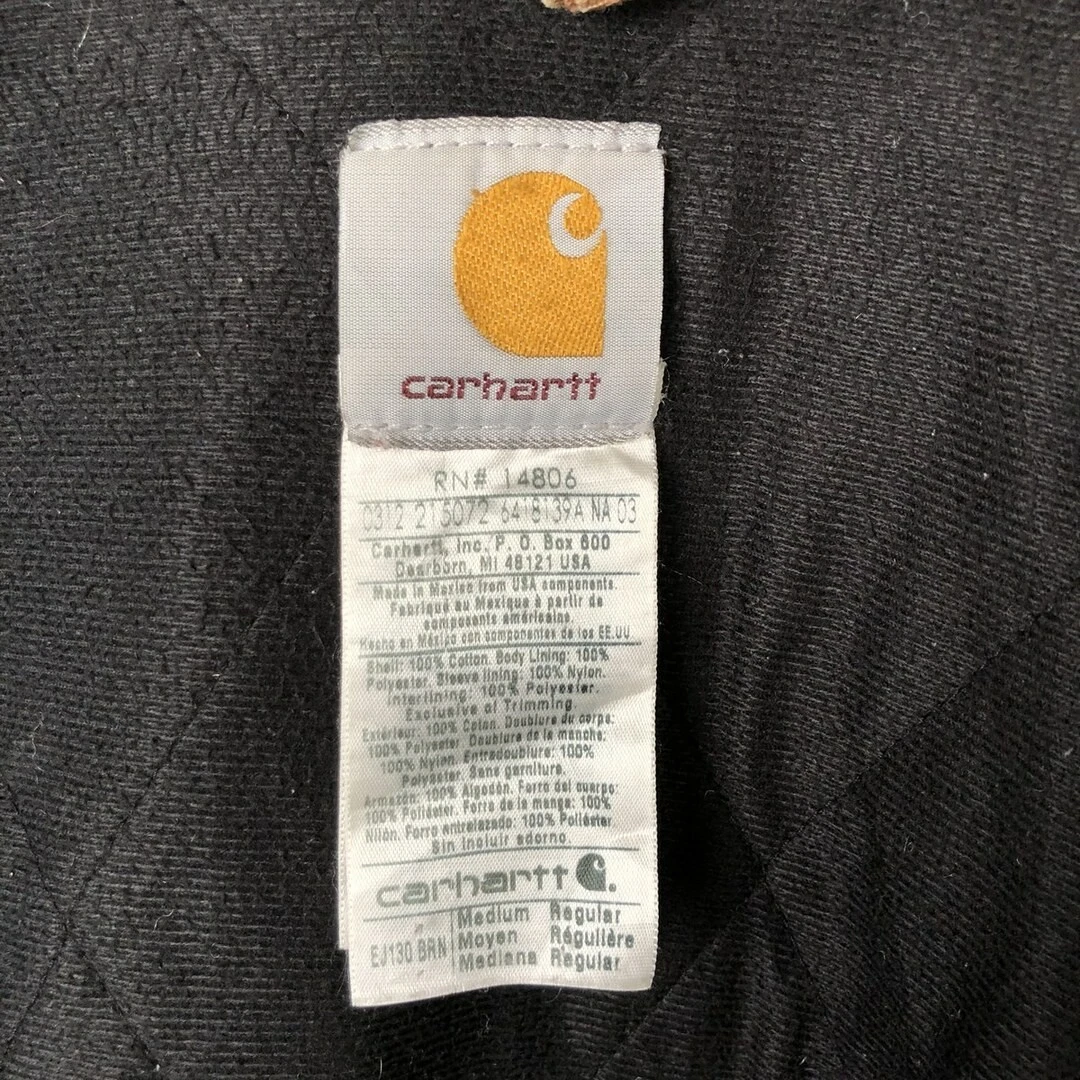 VETEMENTS Abbigliamento usatortt Carhar Active Jack Duck ful zippuccio capp uomoa550692