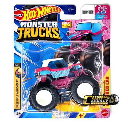 Hot Wheels Monster Trucks Meyers Manx Barbie 65th Anniversary 1:64