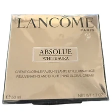 Lancôme Absolue White Aura Rejuvenating & Brightening Cream 1.7 oz. New Sealed