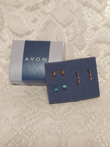 Avon Products Inc Pierced Earrings Set of 3 Fashion Jewelry tblaf1 - Picture 5 of 12