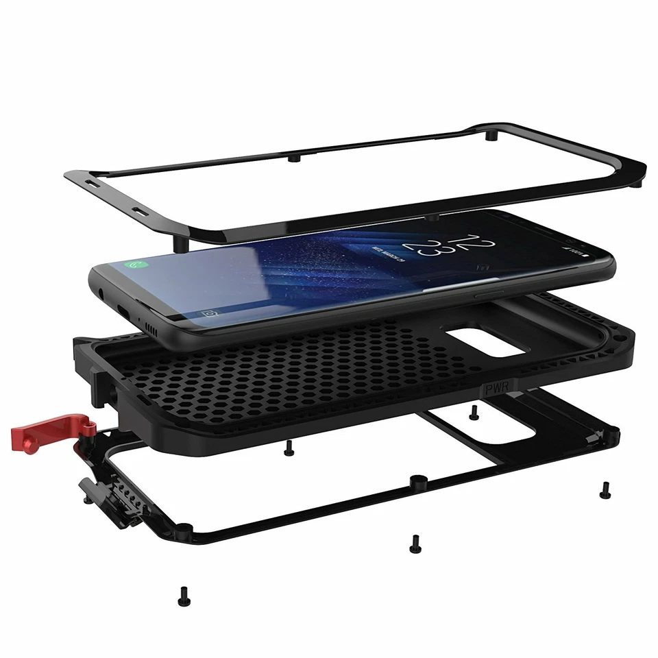 For Samsung Galaxy S25 S24 S23 S22 S21 S20 S10 Metal Aluminum Heavy Duty Case - Image 3 of 4