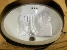 Signature Hardware 447968 Mangrove 15" Vitreous China Undermount Bathroom Sink