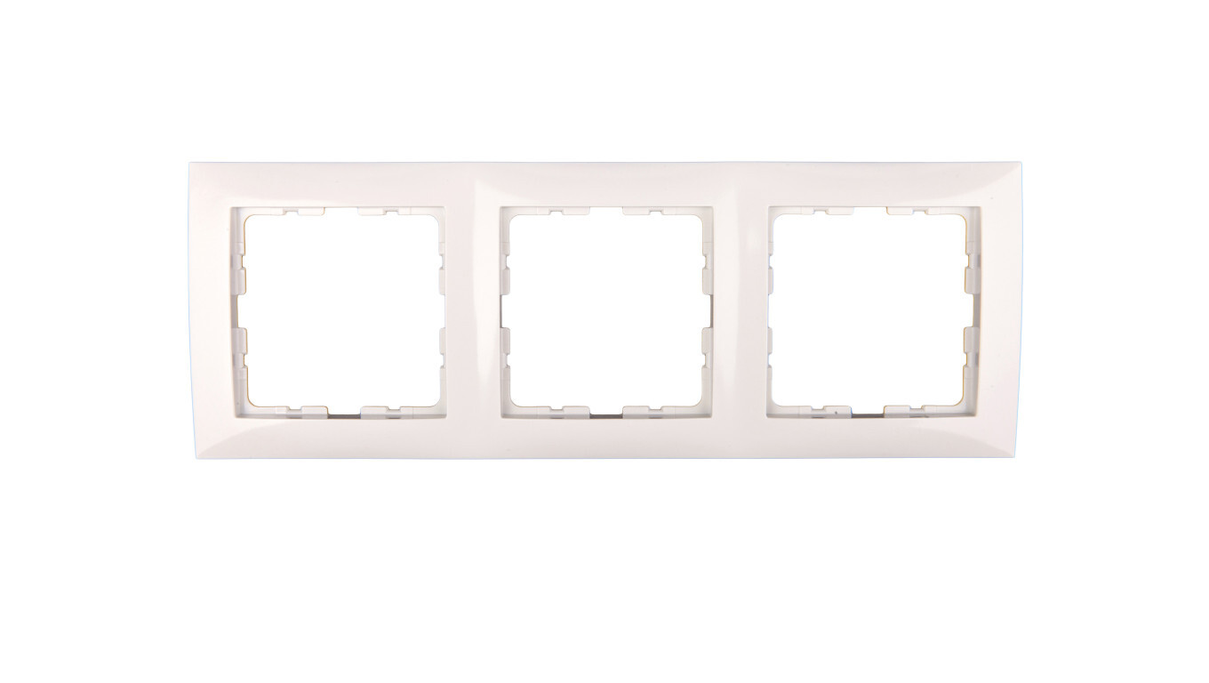 Berker / B. Kwadrat Triple frame cream 5310138982 /T2UK